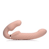 Strap U 10x Swirl Ergo-Fit Inflatable & Vibrating Strapless Strap On - Assorted Colors