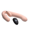 Strap U 10x Swirl Ergo-Fit Inflatable & Vibrating Strapless Strap On - Assorted Colors