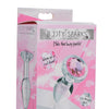 Booty Sparks Pink Gem Glass Anal Plug - Small