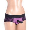 Strap U Lace Envy Pegging Set - Purple/Black
