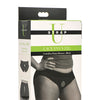 Strap U Lace Envy Crotchless Panty Harness - 2XL Black