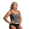 Strap U Lace Envy Crotchless Panty Harness - 2XL Black