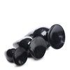 Master Series Triple Anal Plug - Black Set of 3
