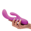 Inmi Come Hither Pro Moving Hard Silicone Rabbit Vibrator - Purple