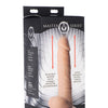 Master Series Power Pounder Realistic Trusting Silicone Dildo - Ivory