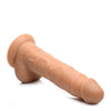 Master Series Power Pounder Realistic Trusting Silicone Dildo - Ivory