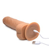 Master Series Power Pounder Realistic Trusting Silicone Dildo - Ivory
