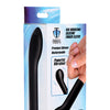 Trinity for Man 10x Vibrating Silicone Finger Sleeve - Black