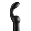 Master Series Pleaser Hook 10x Silicone Anal Vibrator - Black