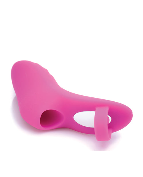 Frisky 7x Finger Bang'her Pro Silicone Rechargeable Finger Vibrator - Pink