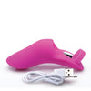 Frisky 7x Finger Bang'her Pro Silicone Rechargeable Finger Vibrator - Pink
