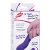 Frisky 7x Finger Bang'her Pro Silicone Rechargeable Finger Vibrator - Purple