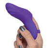 Frisky 7x Finger Bang'her Pro Silicone Rechargeable Finger Vibrator - Purple