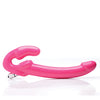Strap U Revolver Slim Vibrating Strapless Strap-On - Pink
