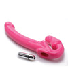 Strap U Revolver Slim Vibrating Strapless Strap-On - Pink