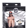 Master Series Gold Submission Bondage Kit - Black/Gold
