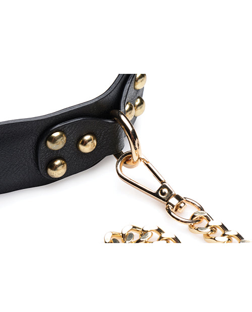 Master Series Gold Submission Bondage Kit - Black/Gold