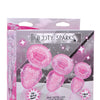 Booty Sparks Glitter Gem Anal Plug Set - Pink