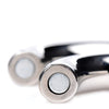 Master Series Mega Magnetize 1.75" Stainless Steel Magnetic Cock Ring - Silver
