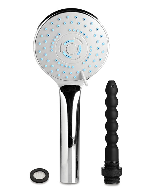 CleanStream Shower Head w/Silicone Enema Nozzle