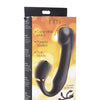 Inmi 10x Pleasure Pose Come Hither Vibe w/Poseable Clit Stimulator - Black