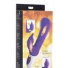 Inmi 10x Flipper Flicker Rabbit w/Moving Clit Stimulator - Purple