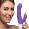 Inmi 10x Flipper Flicker Rabbit w/Moving Clit Stimulator - Purple