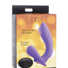 Inmi 10x G-Tap Tapping Silicone G Spot Vibrator - Purple