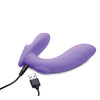 Inmi 10x G-Tap Tapping Silicone G Spot Vibrator - Purple