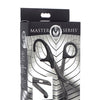 Master Series Snip Heavy Duty Bondage Scissors w/Clip - Black