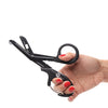 Master Series Snip Heavy Duty Bondage Scissors w/Clip - Black