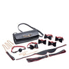 Master Series Bondage To Go Black & Red Bow Bondage Set w/Carry Case
