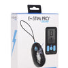 Zeus Electrosex E-Stim Pro Silicone Vibrating Egg w/Remote - Black