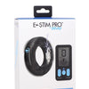 Zeus Electrosex E-Stim Pro Silicone Vibrating Cock Ring w/Remote - Black