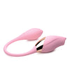 Inmi Shegasm 8x Tandem Plus Silicone Suction Clit Stimulator & Egg - Pink