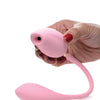 Inmi Shegasm 8x Tandem Plus Silicone Suction Clit Stimulator & Egg - Pink