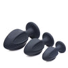 Master Series Triple Juicers Silicone Anal Trainer Set - Black