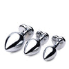 Booty Sparks Red Heart Gem Anal Plug Set
