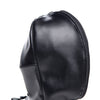 Strict Zip Front Bondage Hood - Black