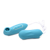 Inmi Entwined Silicone Thumping Egg & Licking Clitoral Stimulator - Green