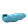 Inmi Entwined Silicone Thumping Egg & Licking Clitoral Stimulator - Green