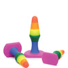Frisky Rainbow Silicone Anal Trainer Set