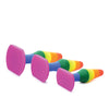 Frisky Rainbow Silicone Anal Trainer Set