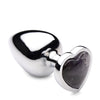 Booty Sparks Gemstones Amethyst Heart Anal Plug - Large