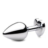 Booty Sparks Gemstones Amethyst Heart Anal Plug - Medium