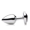 Booty Sparks Gemstones Amethyst Heart Anal Plug - Small