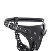 Strict Double Penetration Strap On Harness - Black