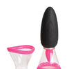 Inmi Shegasm Lickgasm Mini 10X Licking & Sucking Stimulator - Black/Pink