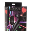 Booty Sparks Laser Heart Anal Plug w/Remote - Medium