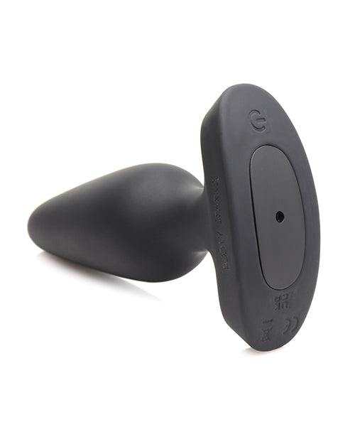 Booty Sparks Laser Heart Anal Plug w/Remote - Medium